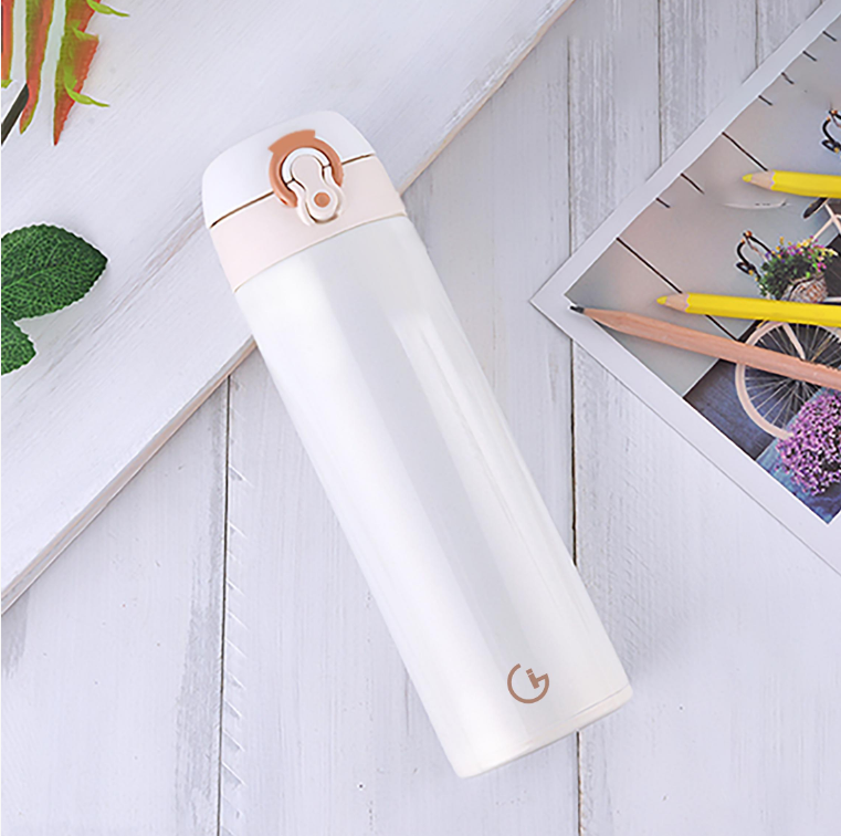 弹跳盖降温保温商务杯